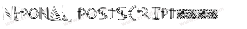 NeponAL PostScript字体转换